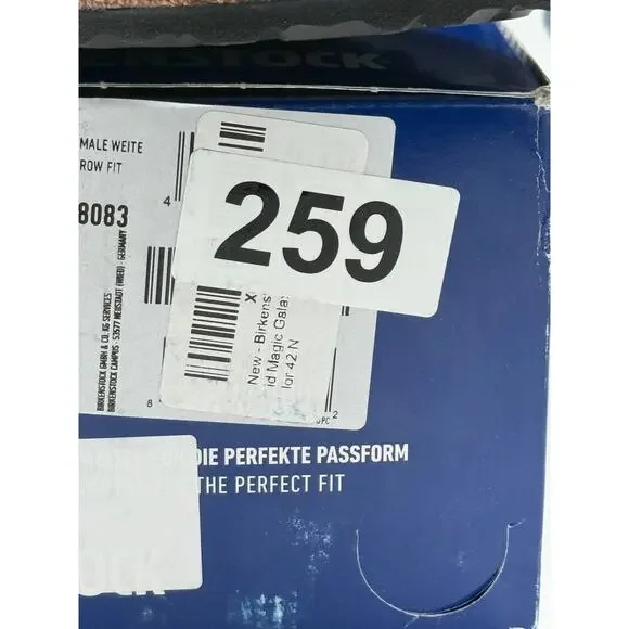 Birkenstock Madrid Birkoflor Magic Galaxy Silver Unisex Size USL11/M9 EU42 - Picture 4 of 8